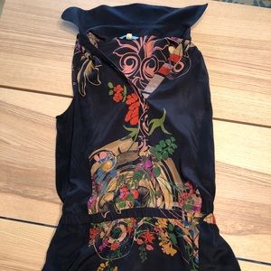 Anthropologie silk dress